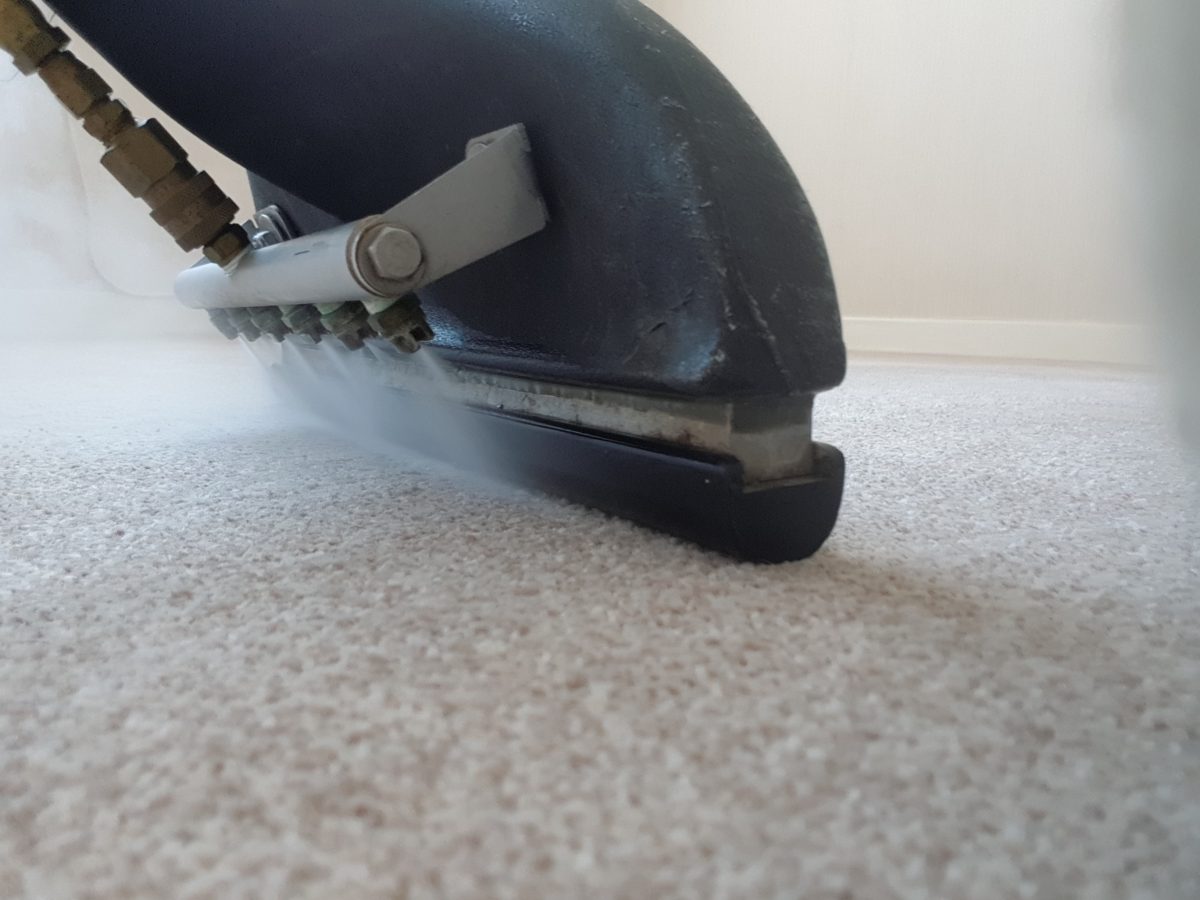 Deep cleaning of carpets in Shrewsbury, Shropshire
